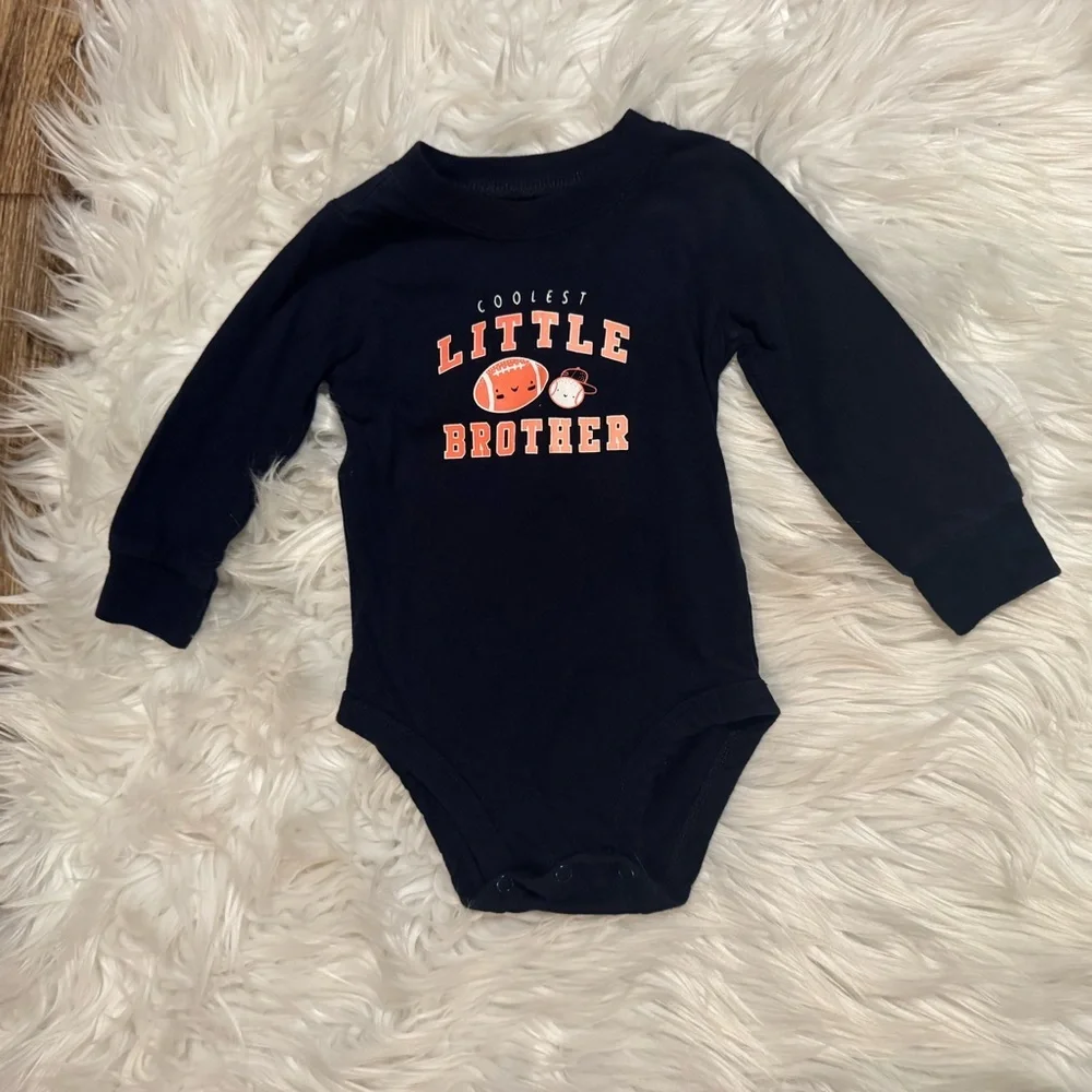 Carter’s Baby‎ Boy 6M Little Brother Football Outfit Set